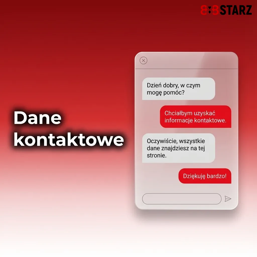 Sekcja „Dane kontaktowe” z listą form wsparcia 24/7: czat, e‑mail, formularz, płatności i informacje o licencji