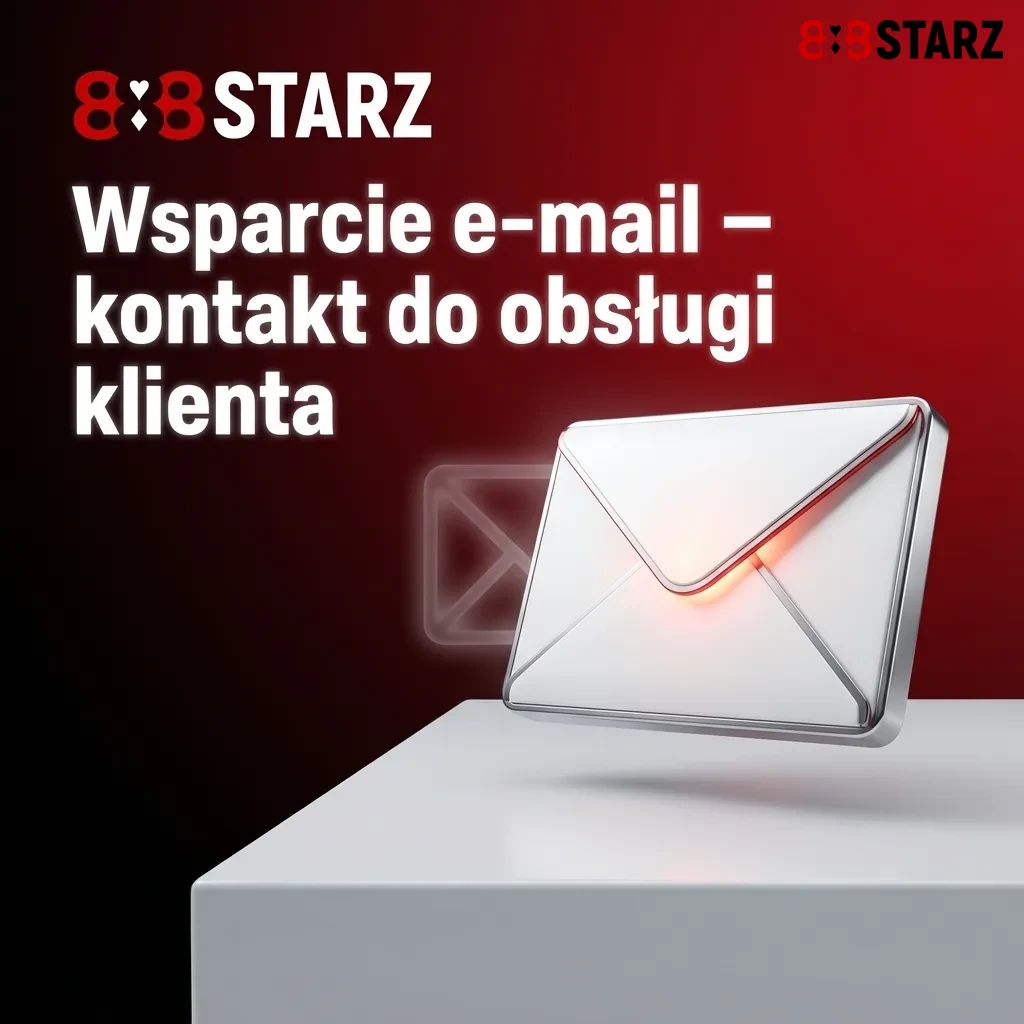 Ilustracja kontaktu e‑mail: ekran z formularzem wsparcia klienta, pole tematu, treść wiadomości i przycisk Wyślij