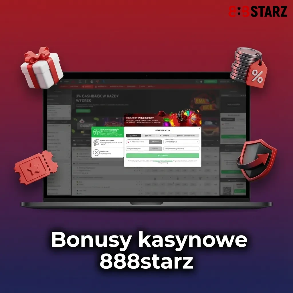 Baner kasyna 888starz z promocjami: reload bonus, darmowe spiny, cashback i turnieje slotowe
