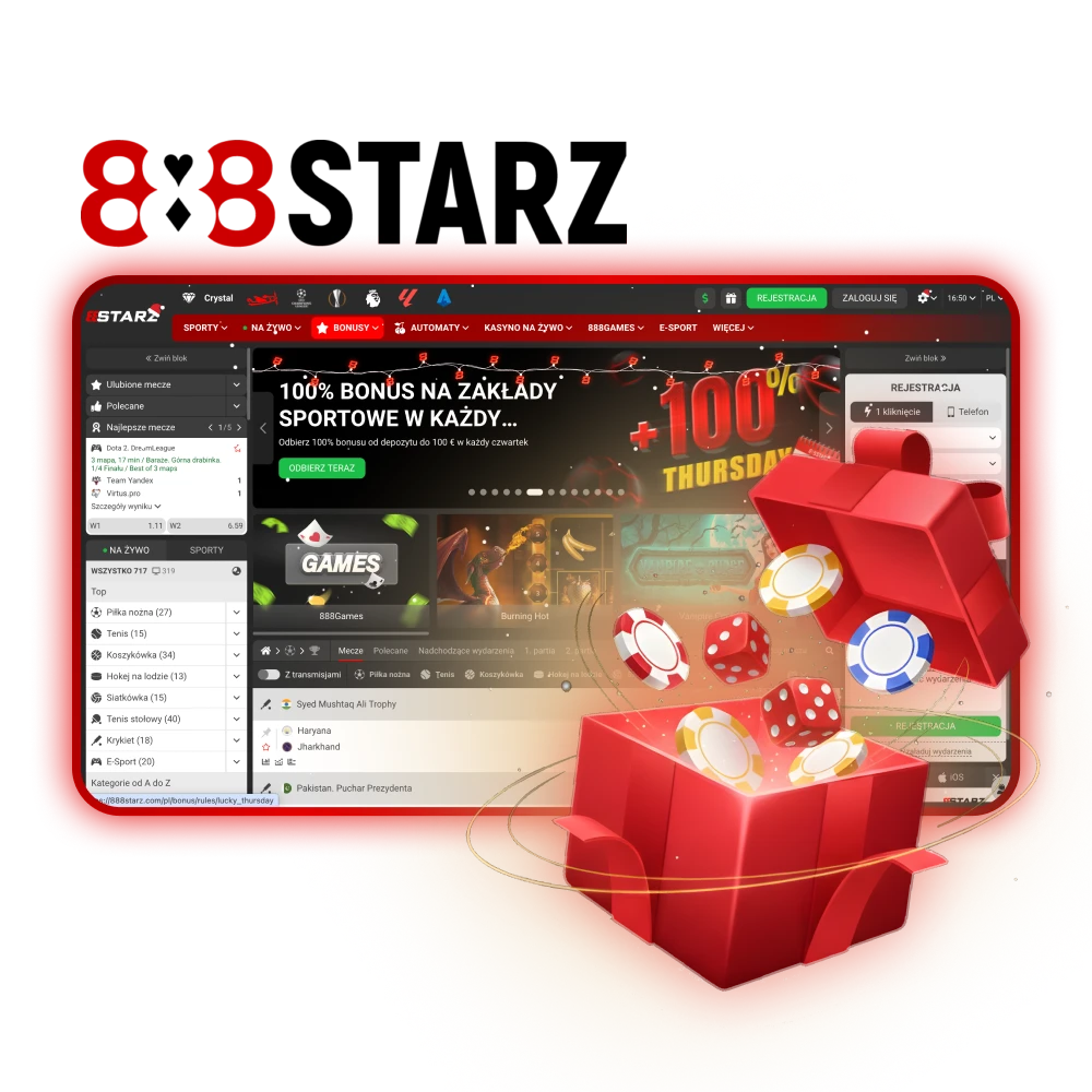 Strona główna 888starz Casino Online w Polsce.