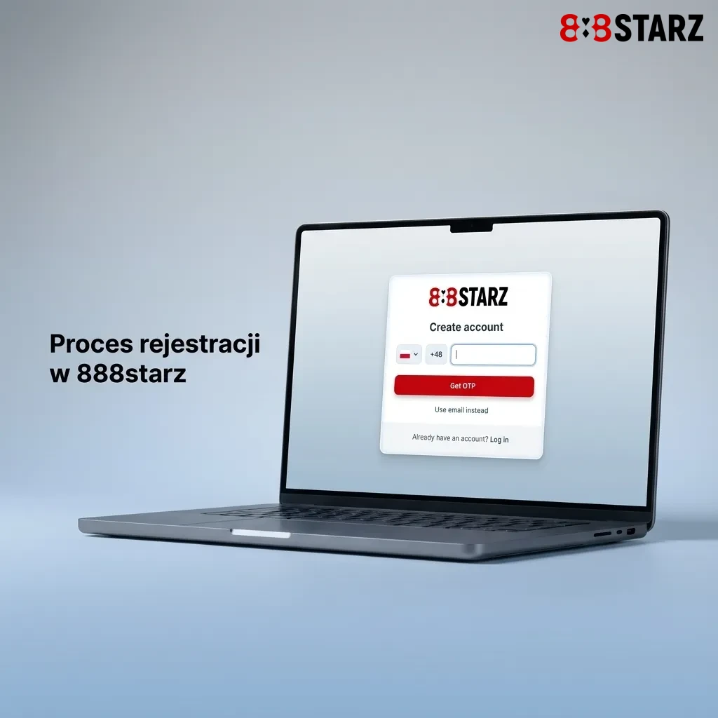 Infografika: pięcioetapowy proces rejestracji i pierwszego depozytu w serwisie 888starz