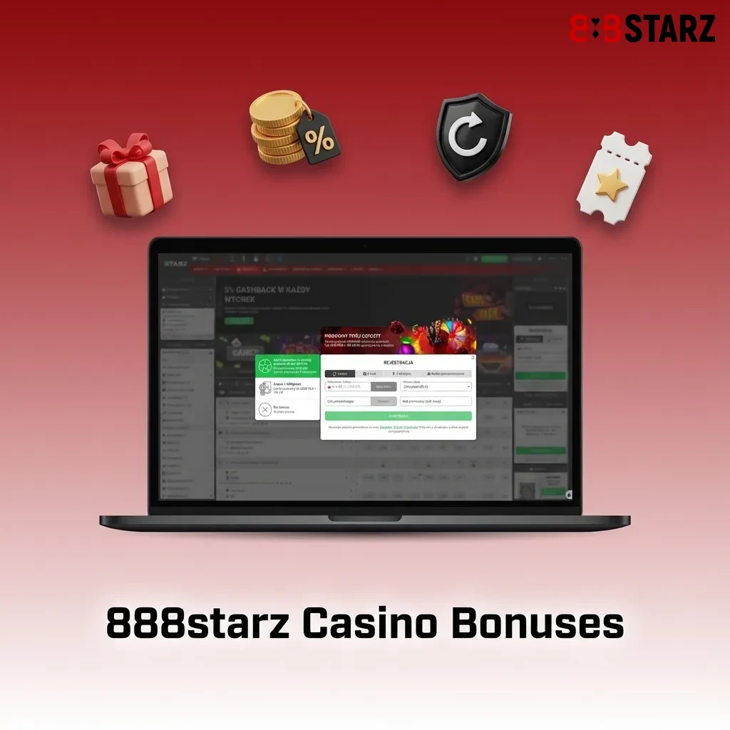 888starz Casino welcome bonus offering 200% match up to 6,500 PLN plus 150 free spins for new players on first deposit