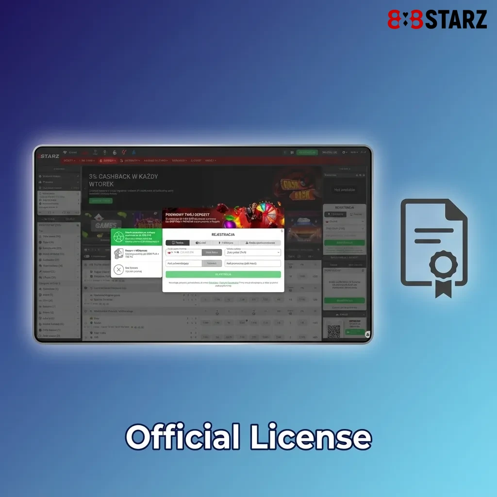 Curacao eGaming License #8048/JAZ certification badge ensuring regulated gaming, secure payments, and fair play audits