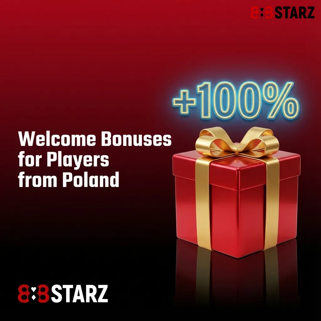 Casino and sports welcome bonuses for Polish players with 200% match offers and 35x wagering requirements