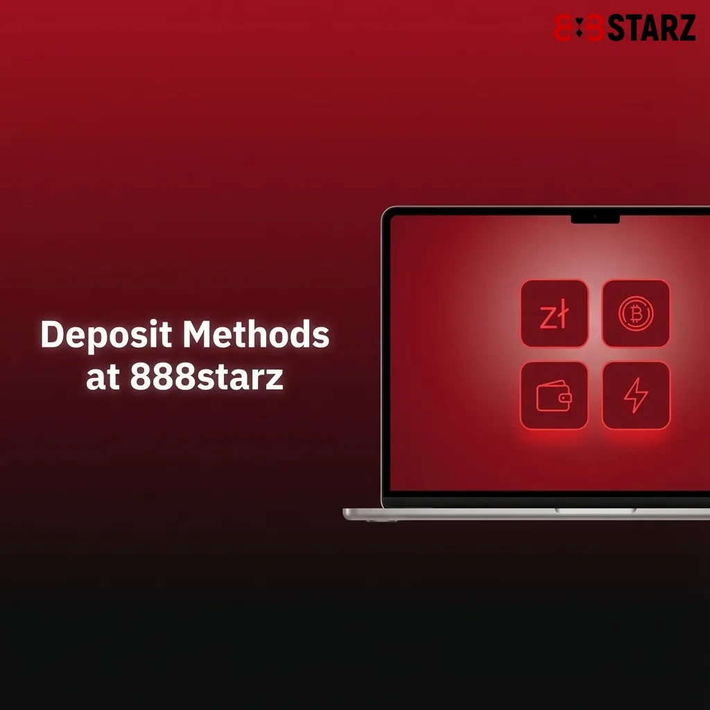 888starz deposit methods interface showing step-by-step payment options for Polish players