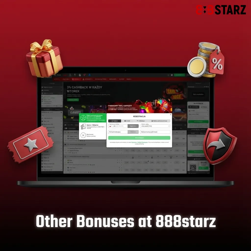 888starz bonus promotions including reload offers, cashback program, referral rewards, and birthday bonuses for players